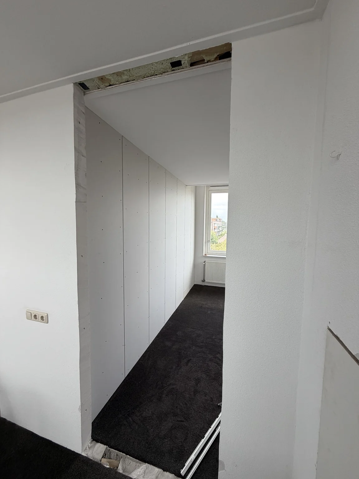 Een nieuwe kamerindeling – eigen werk van Klusbedrijf Koudenburg